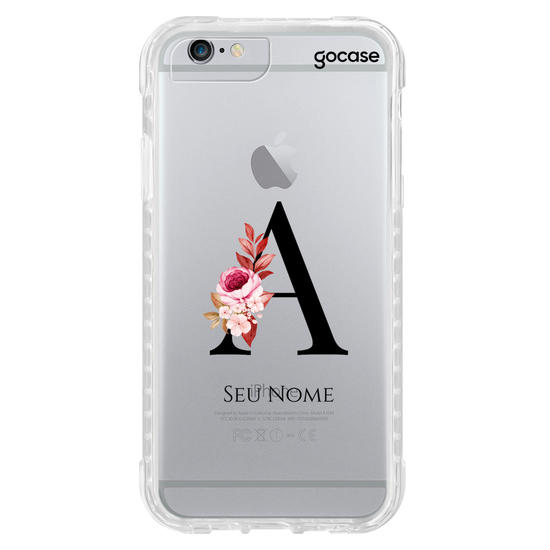 Capinha para celular Inicial Flor Clássica