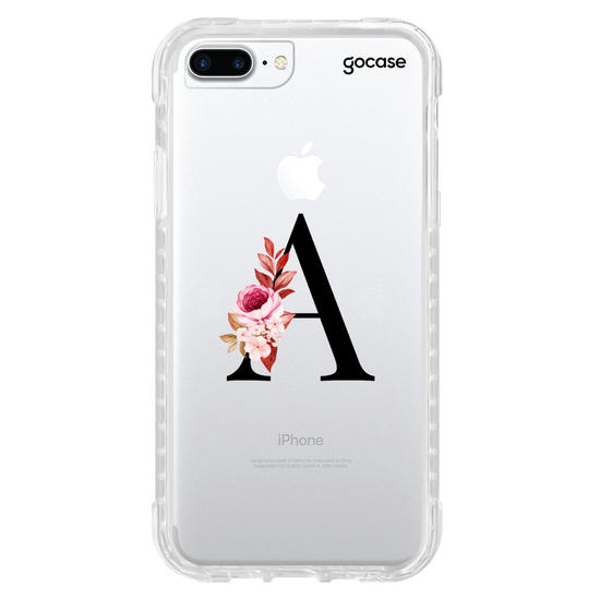 Capinha para celular Inicial Flor Clássica