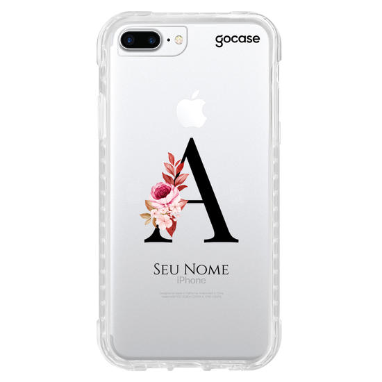 Capinha para celular Inicial Flor Clássica