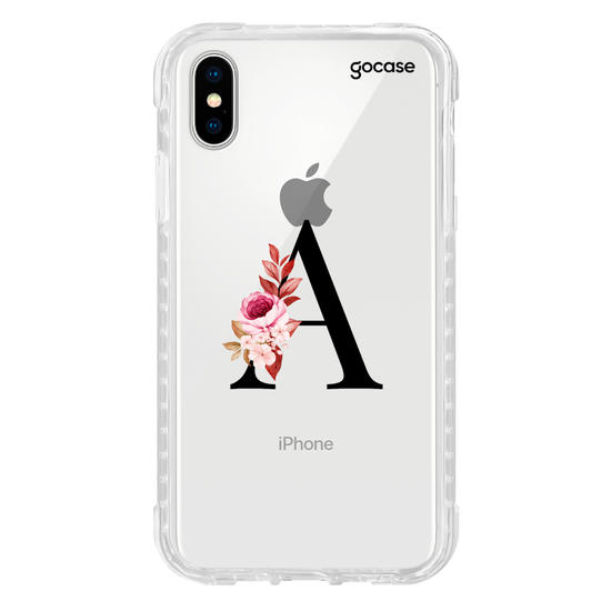Capinha para celular Inicial Flor Clássica
