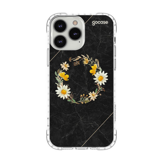Capinha para celular Inicial Floral Fancy