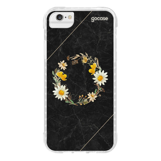Capinha para celular Inicial Floral Fancy