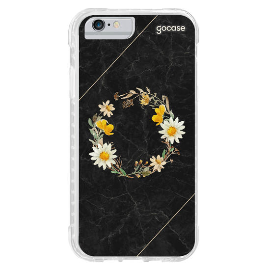 Capinha para celular Inicial Floral Fancy