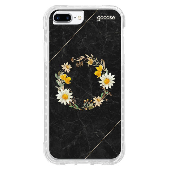Capinha para celular Inicial Floral Fancy