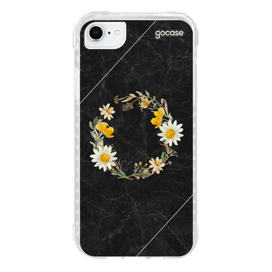Capinha para celular Inicial Floral Fancy