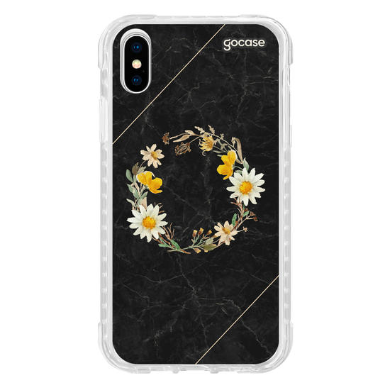 Capinha para celular Inicial Floral Fancy