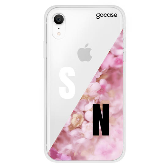 Capinha para celular Inicial Floral