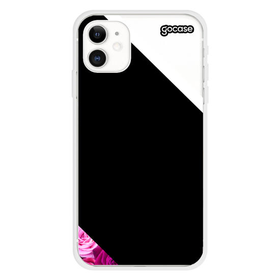 Initial Flowers Fancy Phone Case