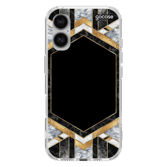 Capinha para celular Inicial Geométrico Clássico