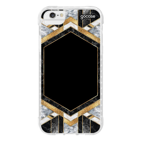 Capinha para celular Inicial Geométrico Clássico