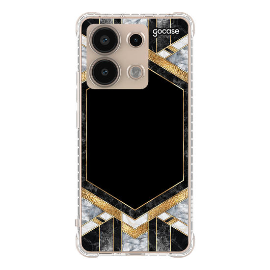 Capinha para celular Inicial Geométrico Clássico