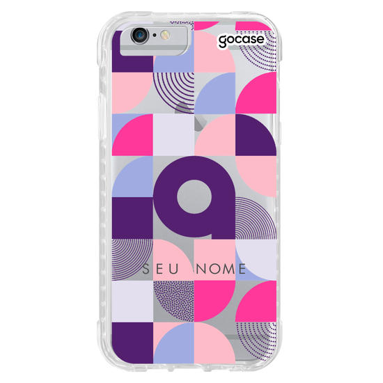 Capinha para celular Inicial Geométrico