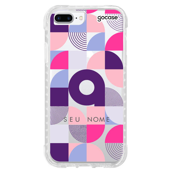 Capinha para celular Inicial Geométrico