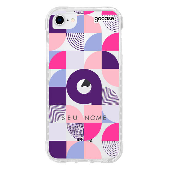 Capinha para celular Inicial Geométrico