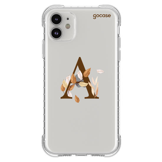 Capinha para celular Inicial Golden Autumn