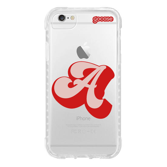 Capinha para celular Inicial Groovy Rosa