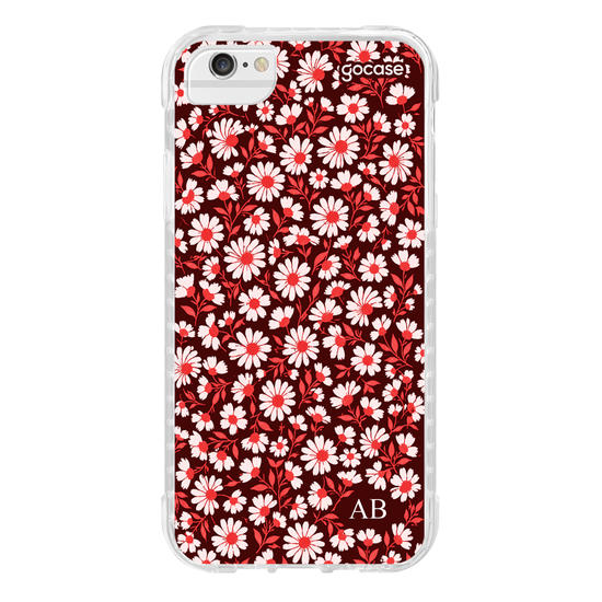 Capinha para celular  Inicial Jardim de Margaridas
