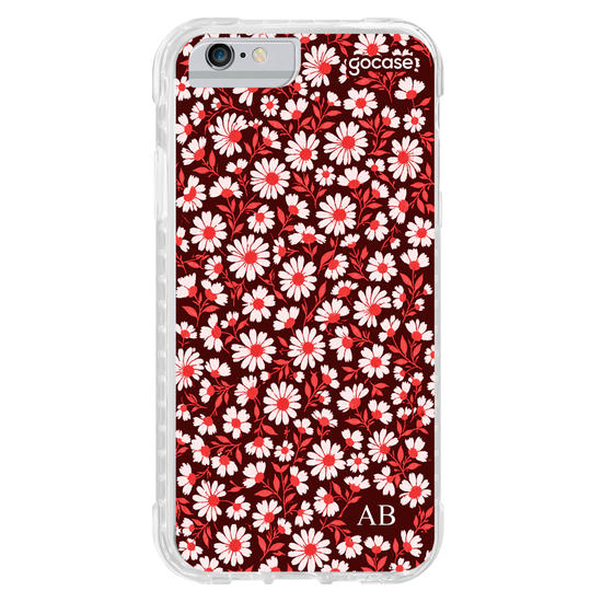 Capinha para celular  Inicial Jardim de Margaridas