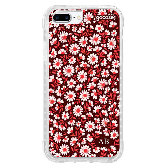 Capinha para celular  Inicial Jardim de Margaridas
