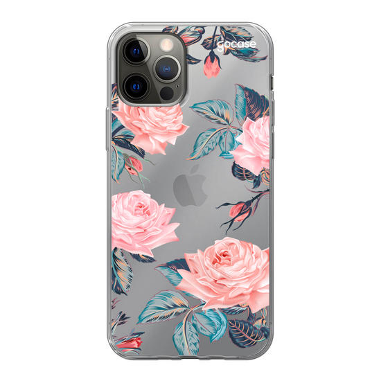 Initial Rose Garden Phone Case