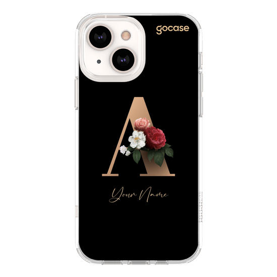 Initial Golden Garden Phone Case