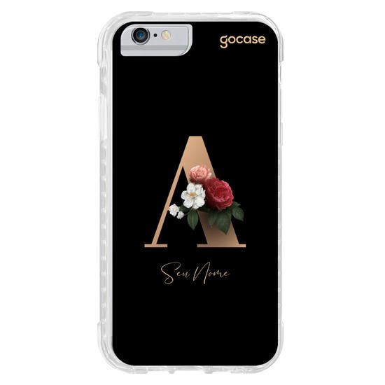 Capinha para celular Inicial Jardim Dourado