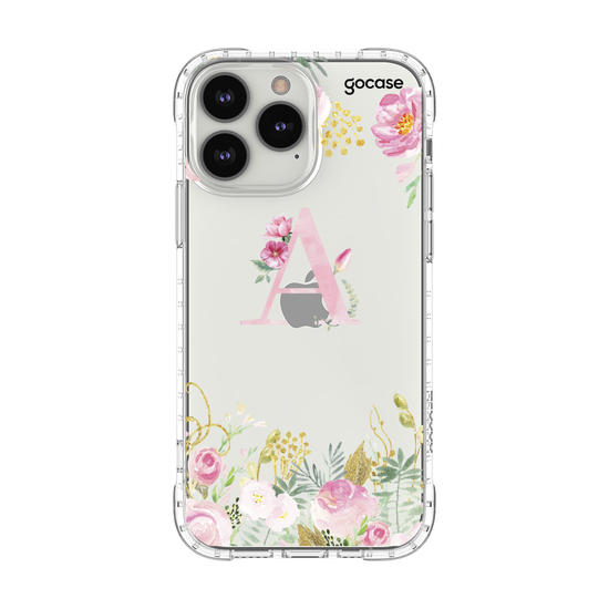 Capinha para celular Inicial Jardim Floral - Clean