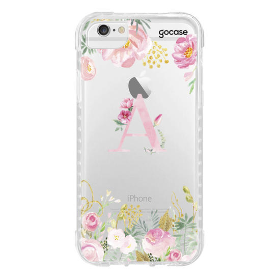 Capinha para celular Inicial Jardim Floral - Clean