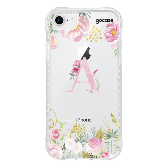 Capinha para celular Inicial Jardim Floral - Clean