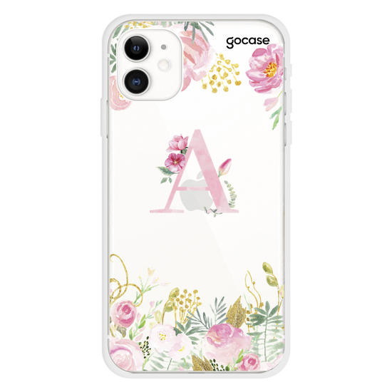 Inicial Jardim Floral - Clean Phone Case