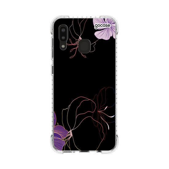 Capinha para celular Inicial Linhas Florais