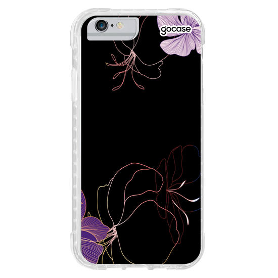 Capinha para celular Inicial Linhas Florais