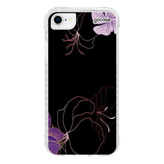 Capinha para celular Inicial Linhas Florais