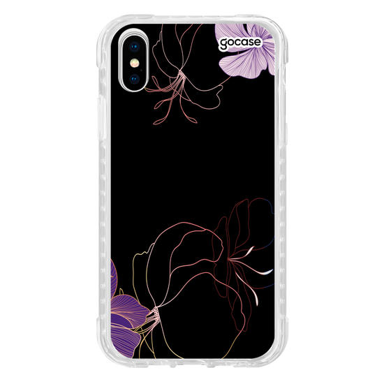 Capinha para celular Inicial Linhas Florais