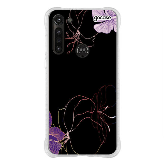 Capinha para celular Inicial Linhas Florais