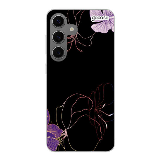 Initial Floral Lines Hülle