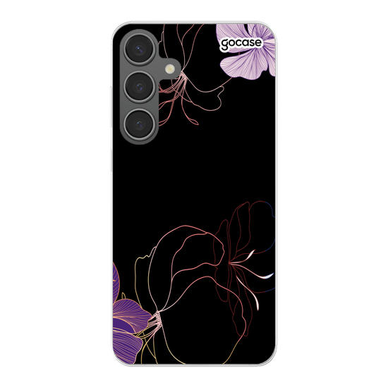 Cover Initial Floral Lines
