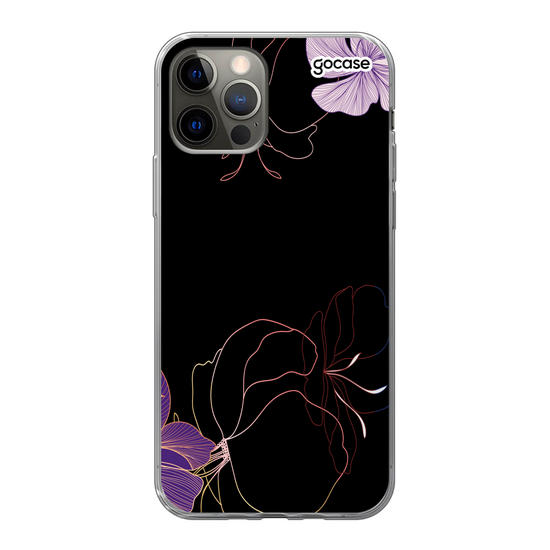 Cover Initial Floral Lines