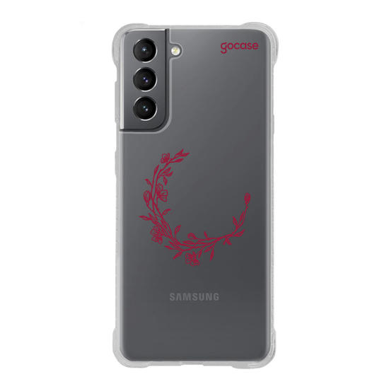 Capinha para celular  Inicial Ramo Minimalista