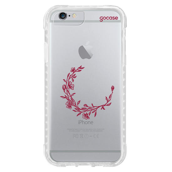 Capinha para celular  Inicial Ramo Minimalista