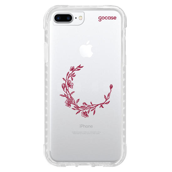 Capinha para celular  Inicial Ramo Minimalista