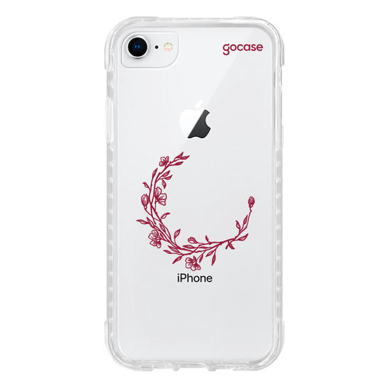 Capinha para celular  Inicial Ramo Minimalista
