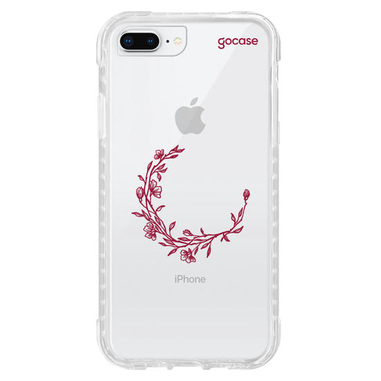 Capinha para celular  Inicial Ramo Minimalista