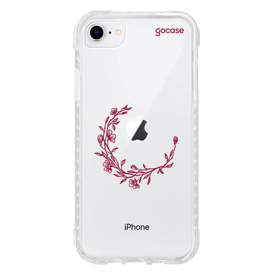 Capinha para celular  Inicial Ramo Minimalista