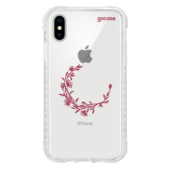 Capinha para celular  Inicial Ramo Minimalista