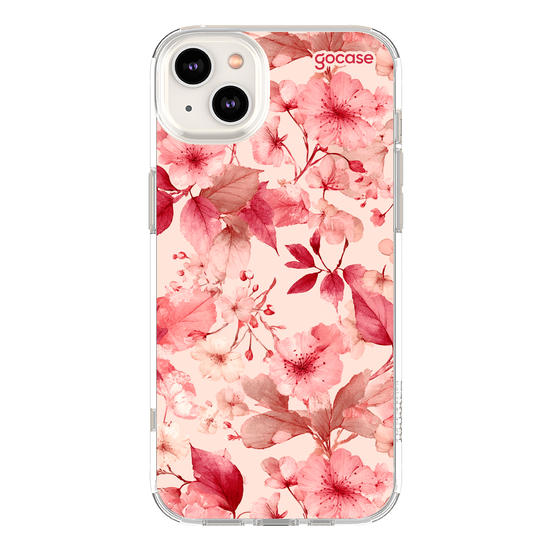 Capinha para celular  Inicial Rosê Flowers