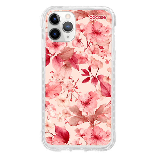 Capinha para celular  Inicial Rosê Flowers