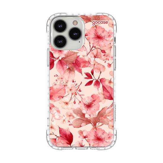 Capinha para celular  Inicial Rosê Flowers