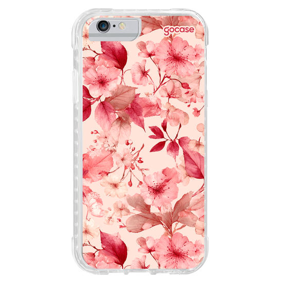 Capinha para celular  Inicial Rosê Flowers