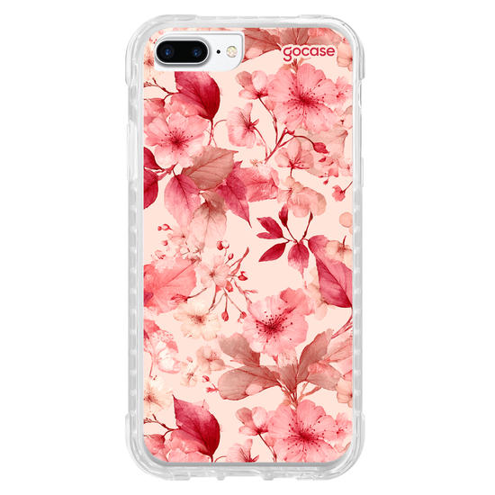 Capinha para celular  Inicial Rosê Flowers